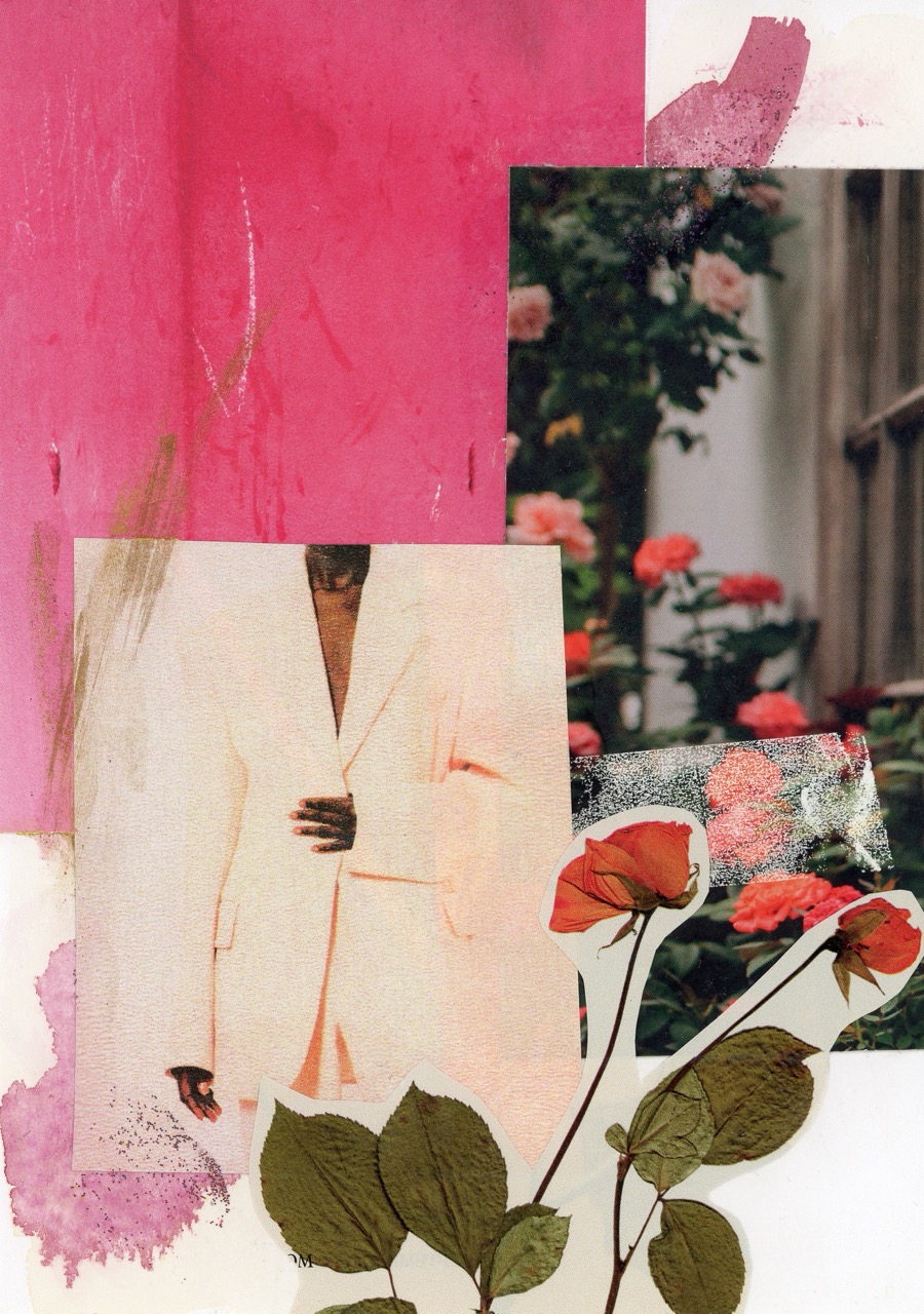 pink collage